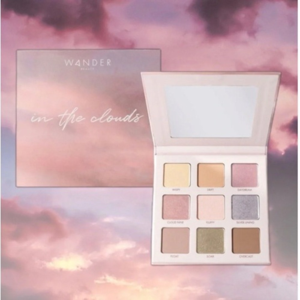 Wander Beauty In the Clouds Eyeshadow Palette 9 Shades Matte Shimmer New